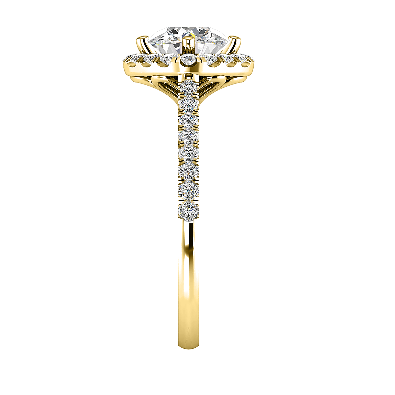 Maggie Halo Engagement Ring